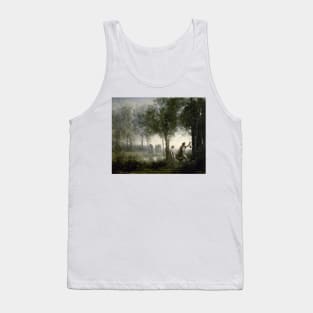 Orpheus Leading Eurydice from the Underworld by Jean-Baptiste-Camille Corot Tank Top